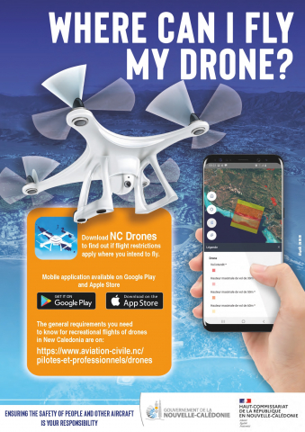 Affiche NC Drones angl